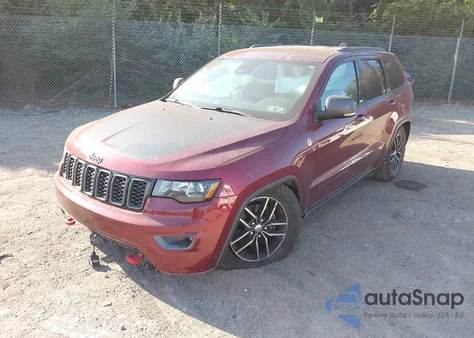 2018 Jeep Grand Cherokee Trailhawk 4X4 z USA, uszkodzony, nr VIN 1C4RJFLG6JC221649